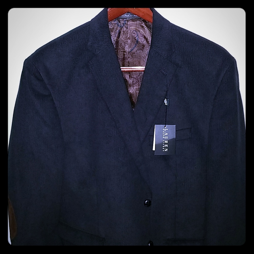 Ralph Lauren 100% Cotton Men's Corduroy Blazer 48R